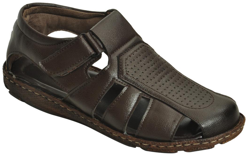 

Ajanta Men Brown Sandals