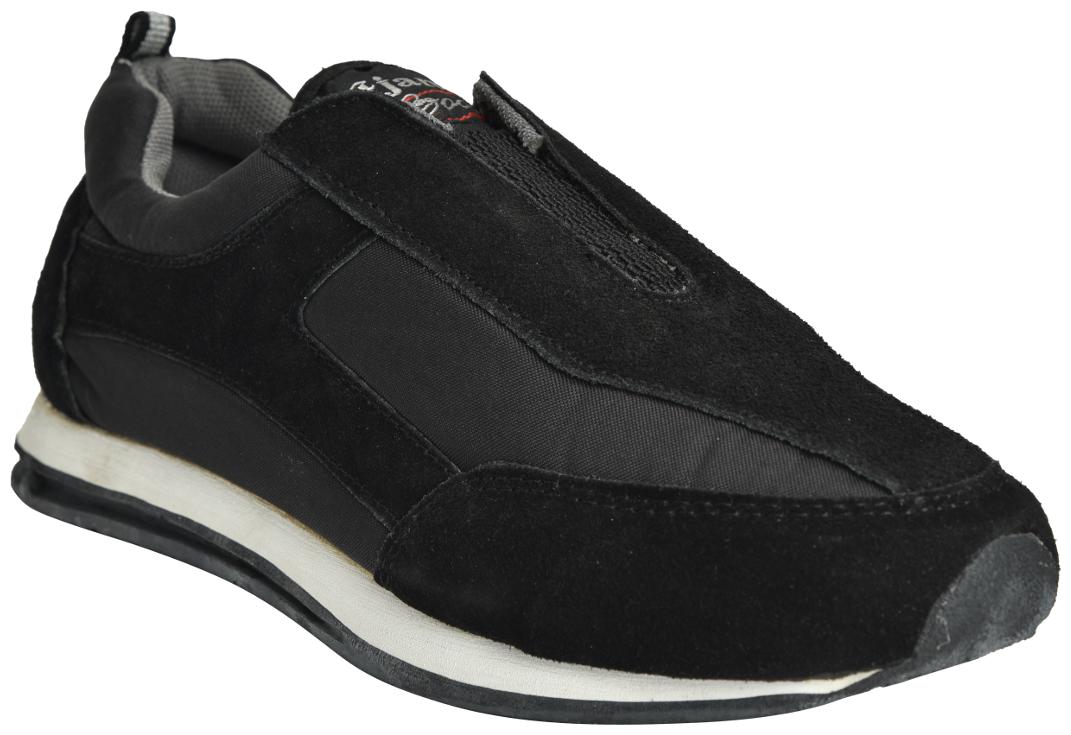 

Ajanta Men Black Sneakers
