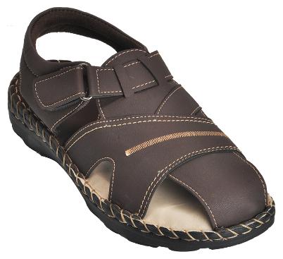 

Ajanta Men s Classy Sandal Slippers - Brown