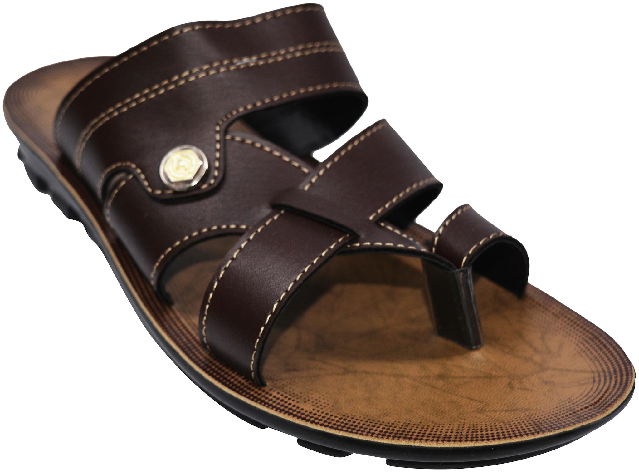 

Ajanta Men Brown Sandals