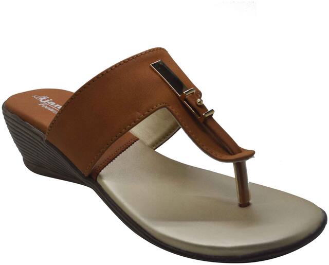Ajanta Sandals For Women ( Brown )