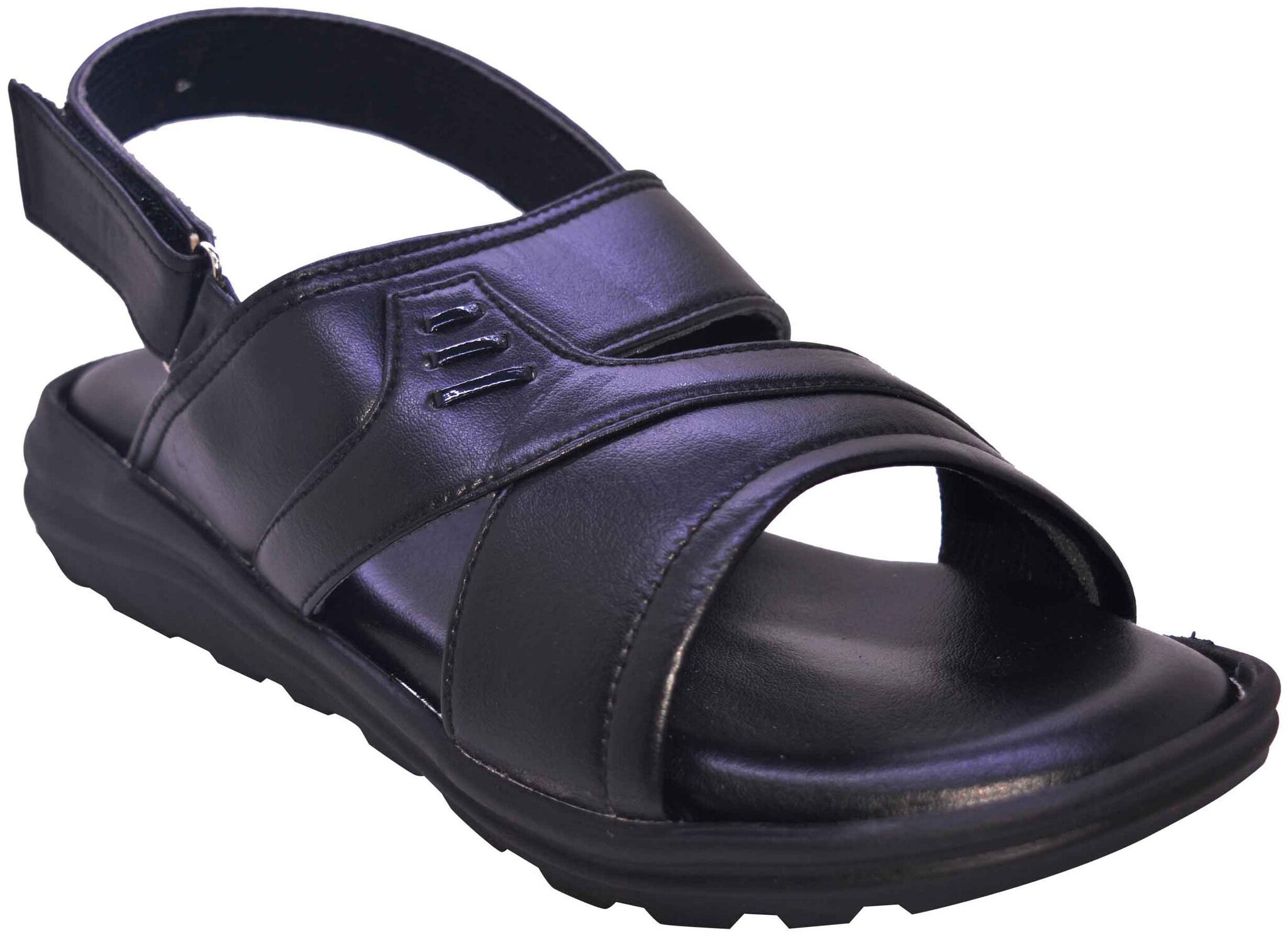 

Ajanta Men Black Sandals