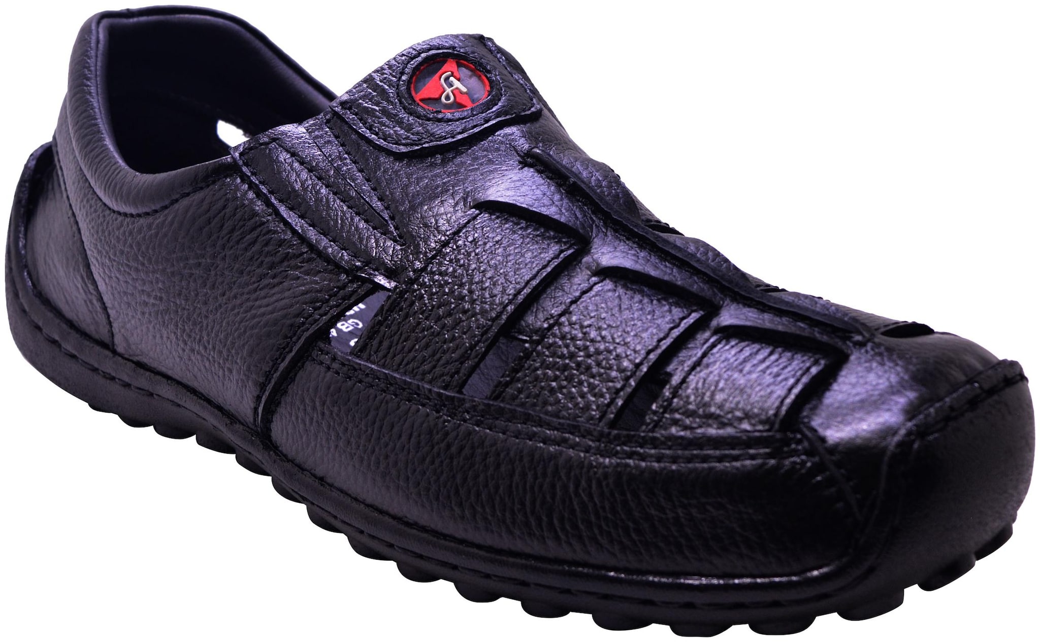 

Ajanta Men Black Sandals