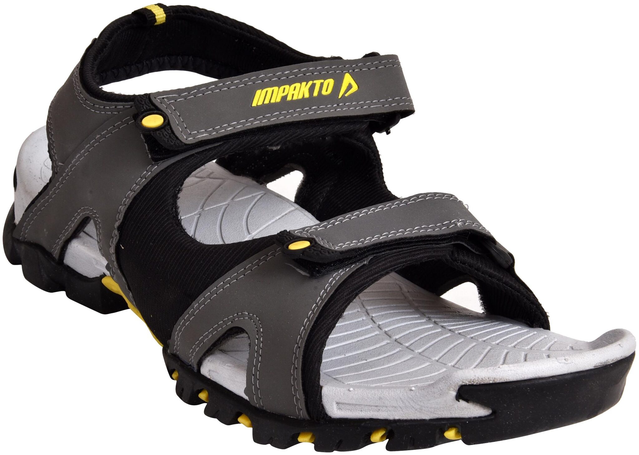 

Ajanta Men Grey Sandals
