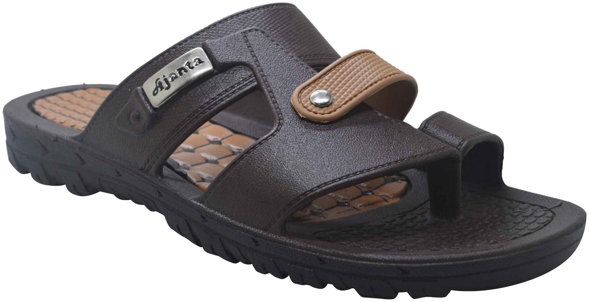 

Ajanta Men Black Sandals