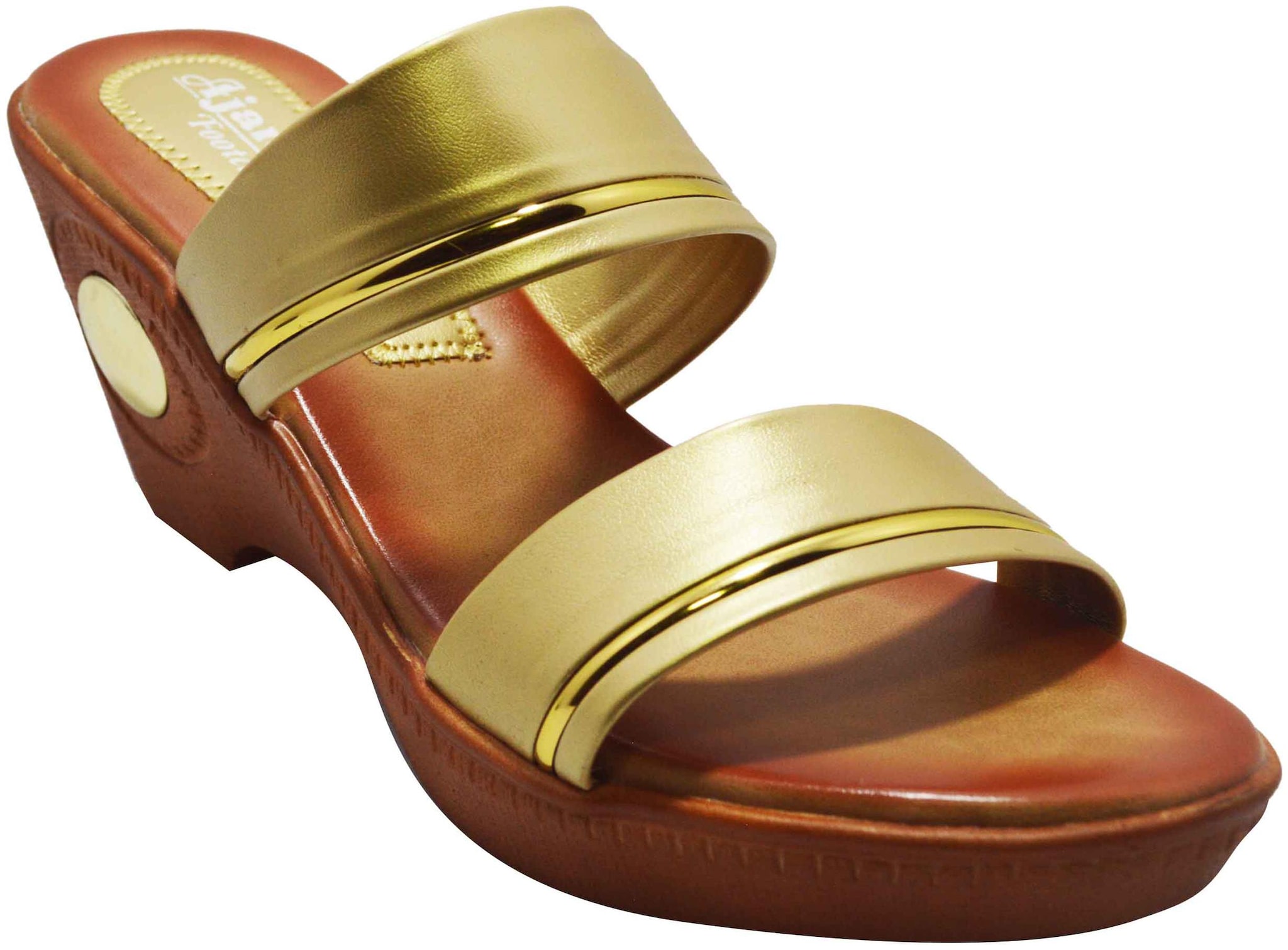 

Ajanta Women Gold Wedges