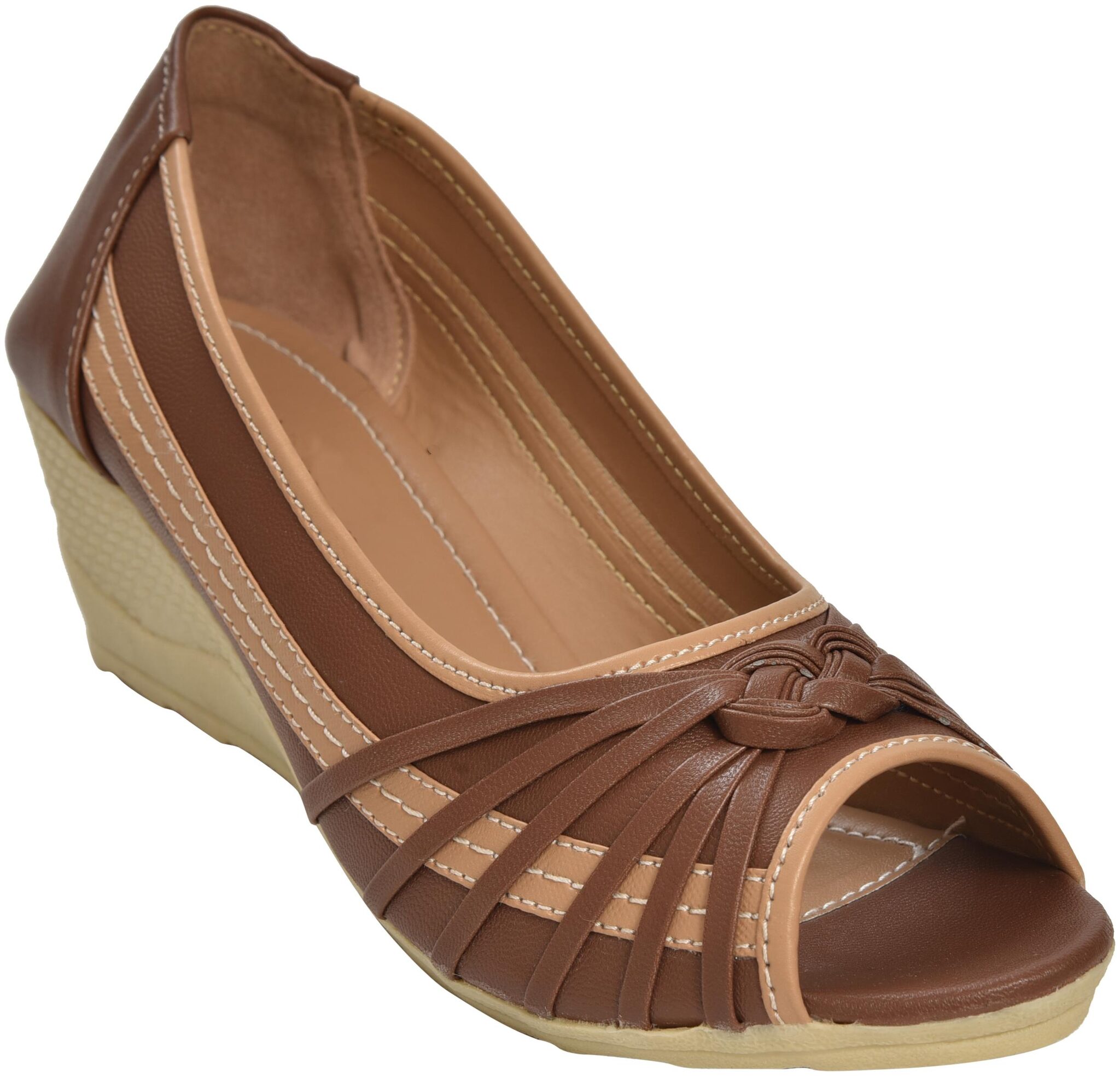 

Ajanta Women Brown Wedges