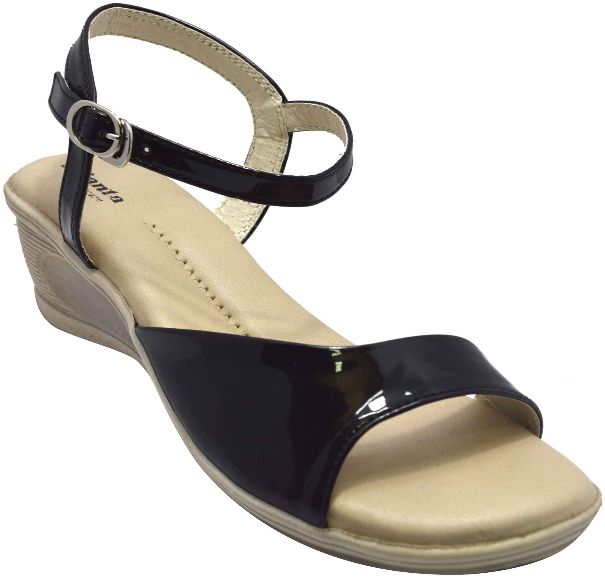 

Ajanta Women Black Sandals