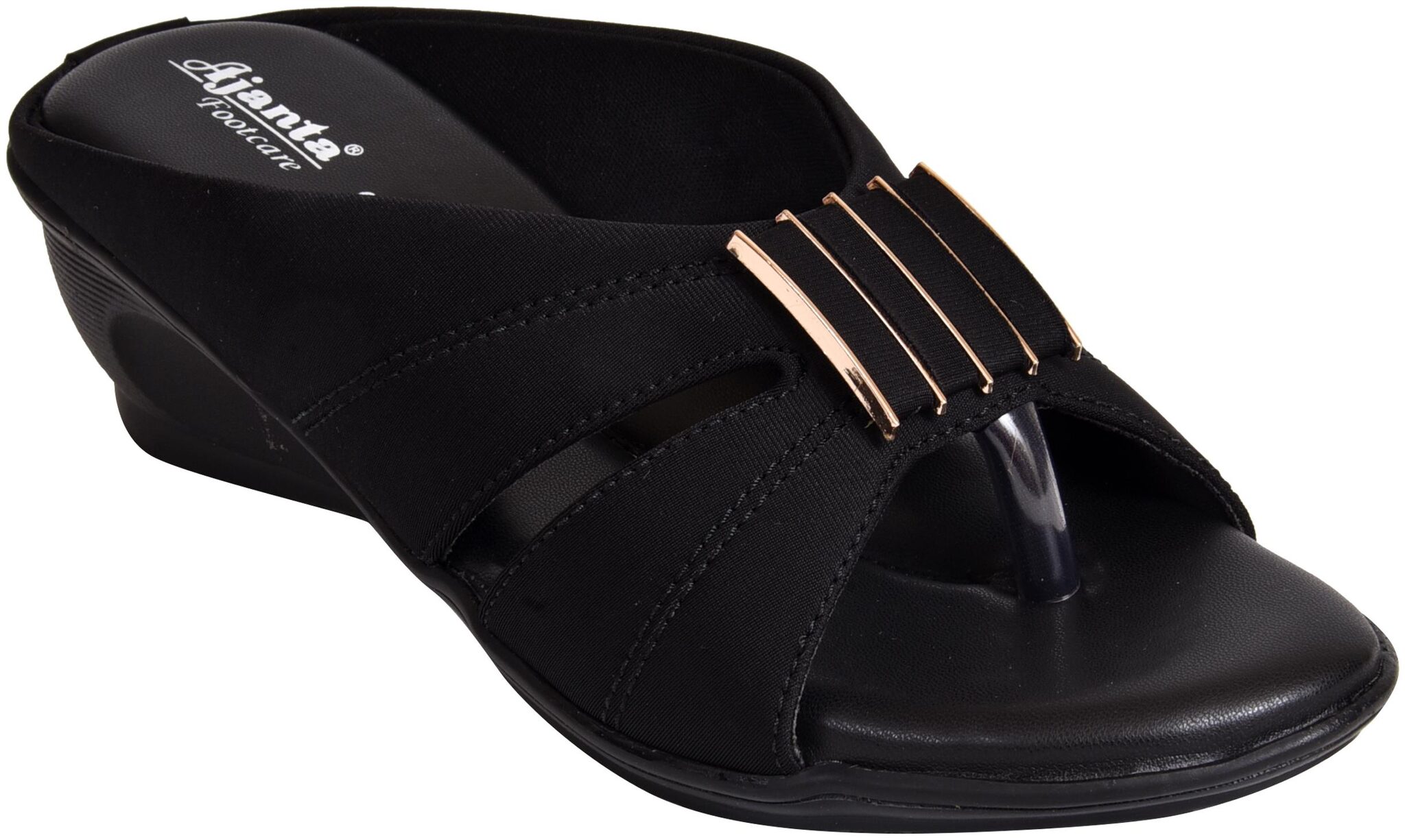 

Ajanta Women Black Sandals