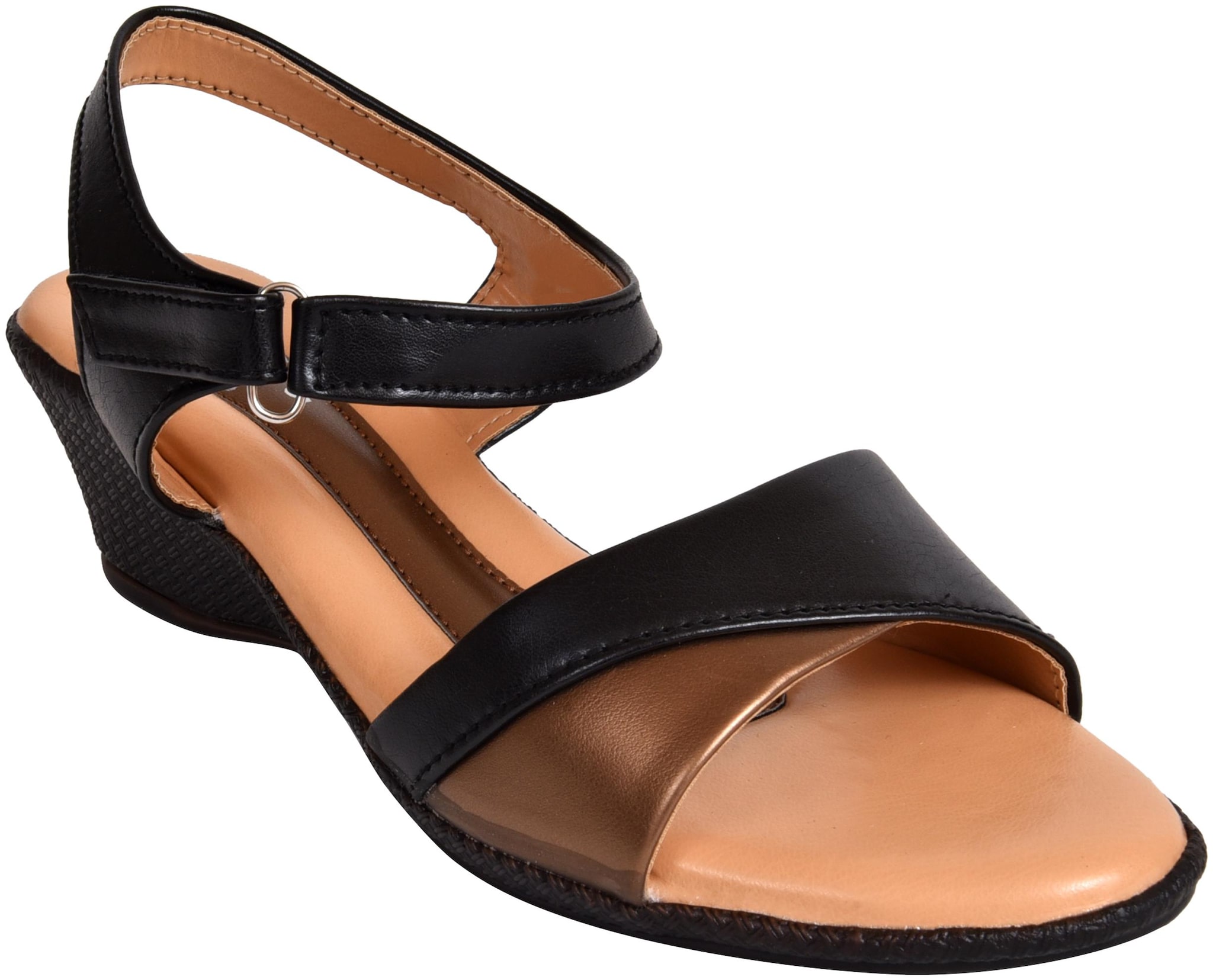 

Ajanta Women Black Sandals