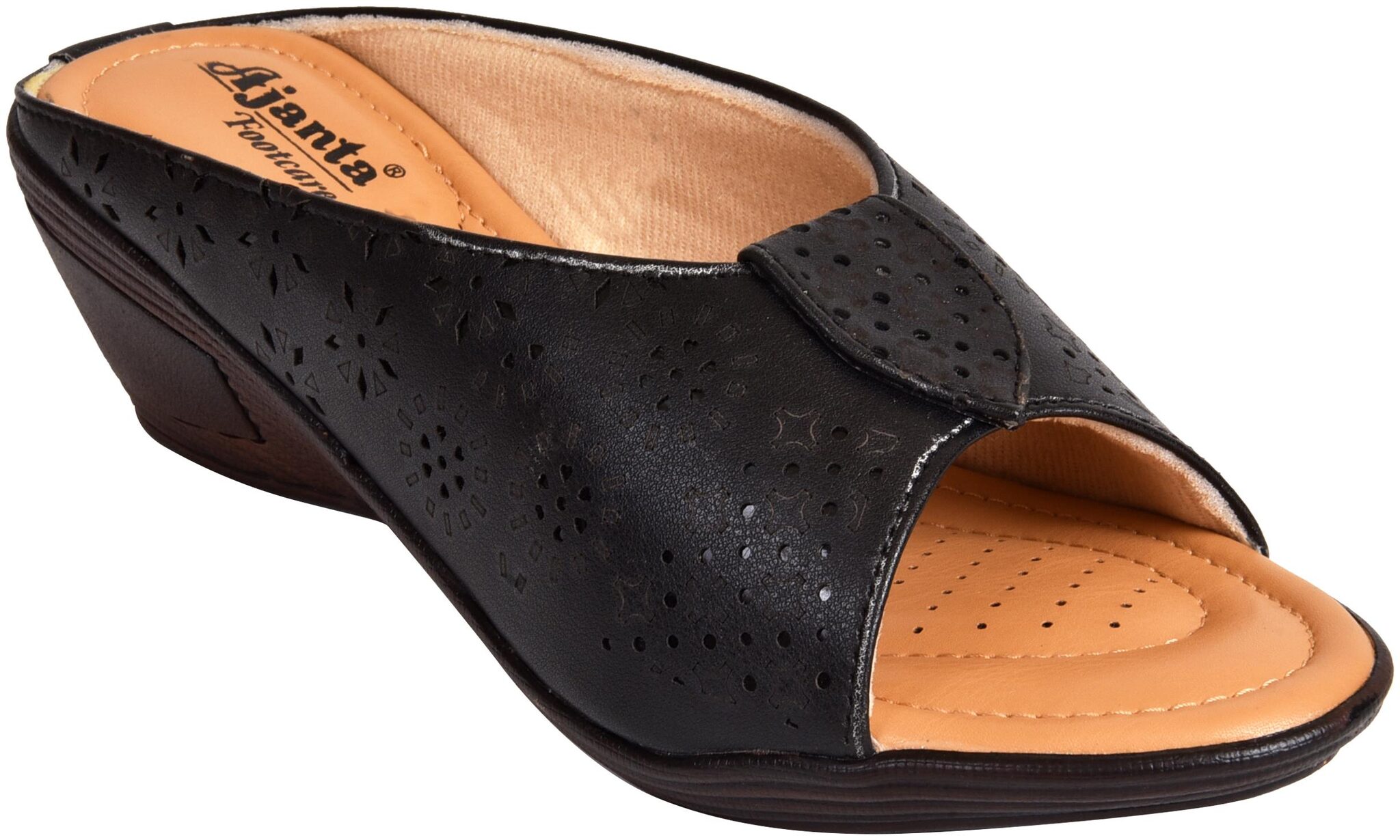 

Ajanta Women Black Sandals