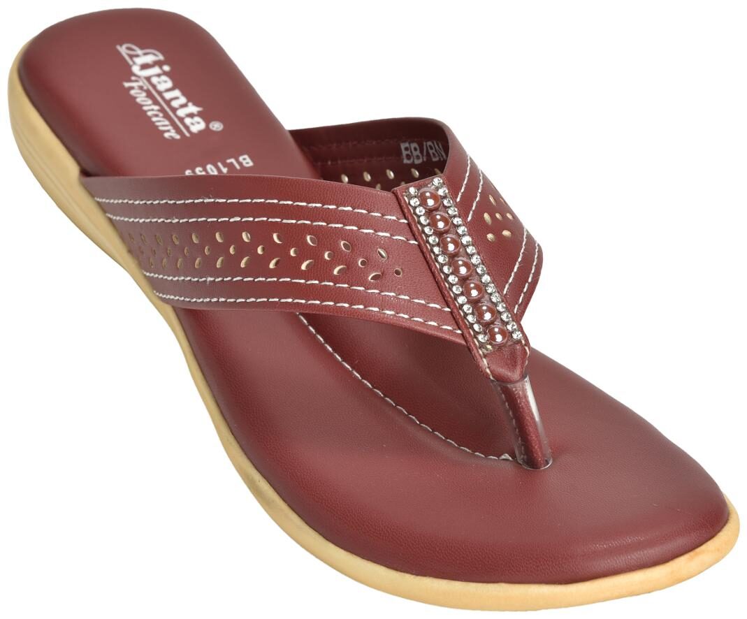 

Ajanta Women Brown Sandals