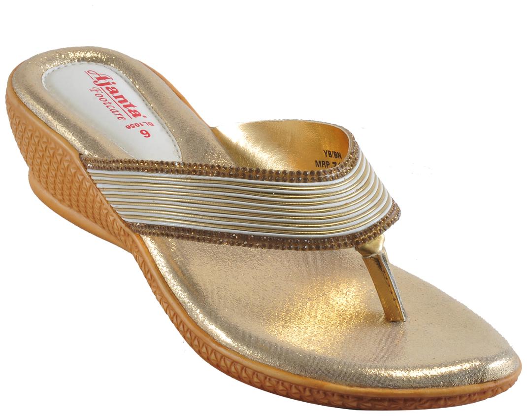 

Ajanta Women Gold Wedges