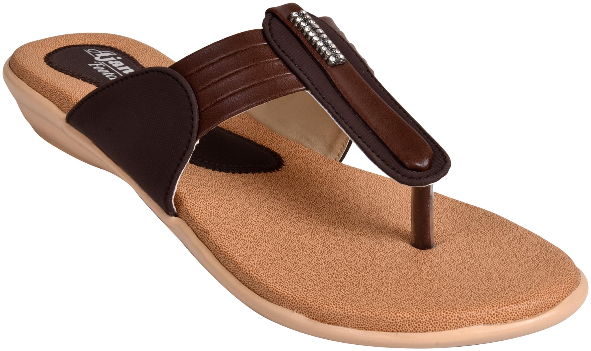 

Ajanta Women Brown Sandals