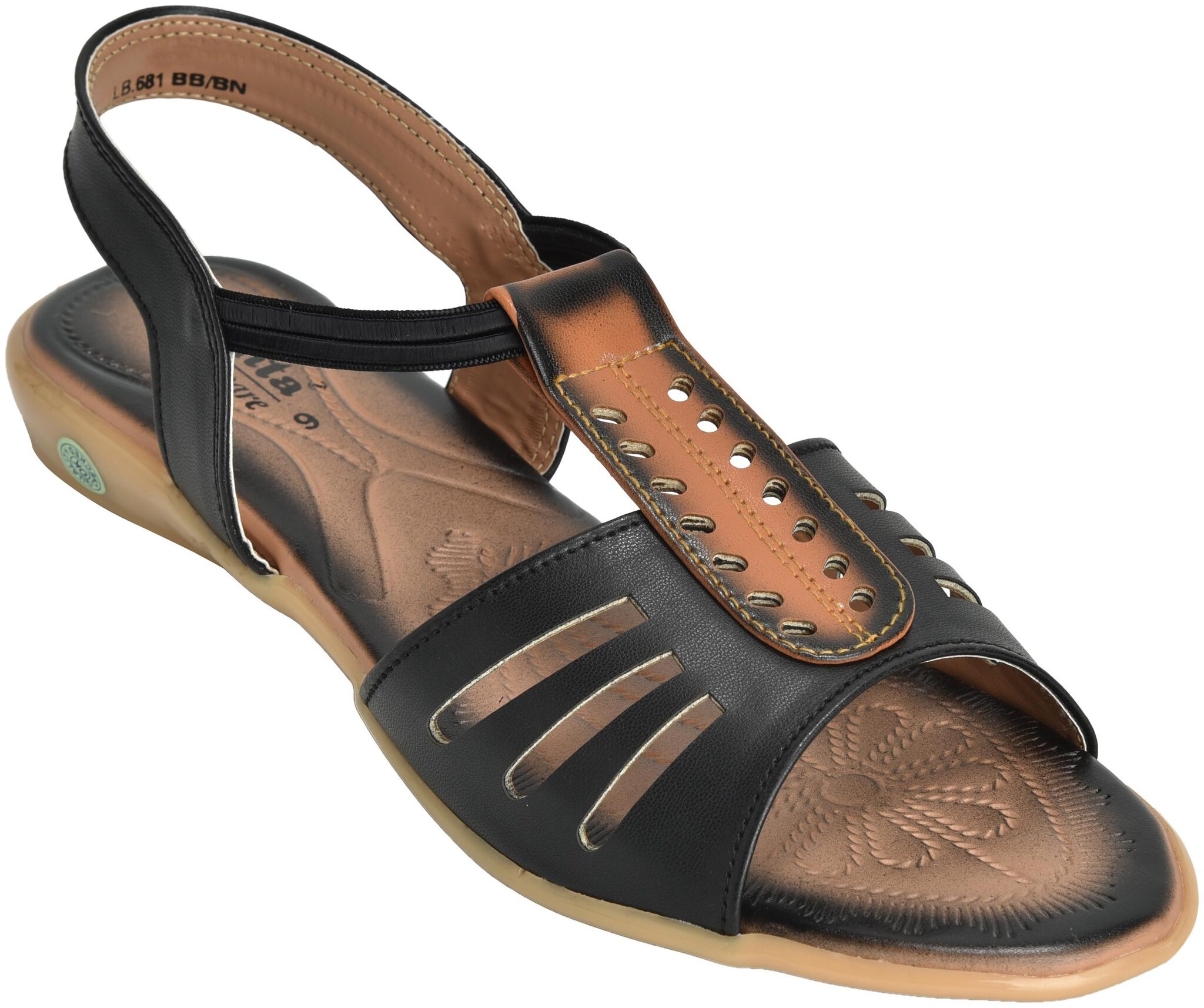 

Ajanta Women Black Sandals