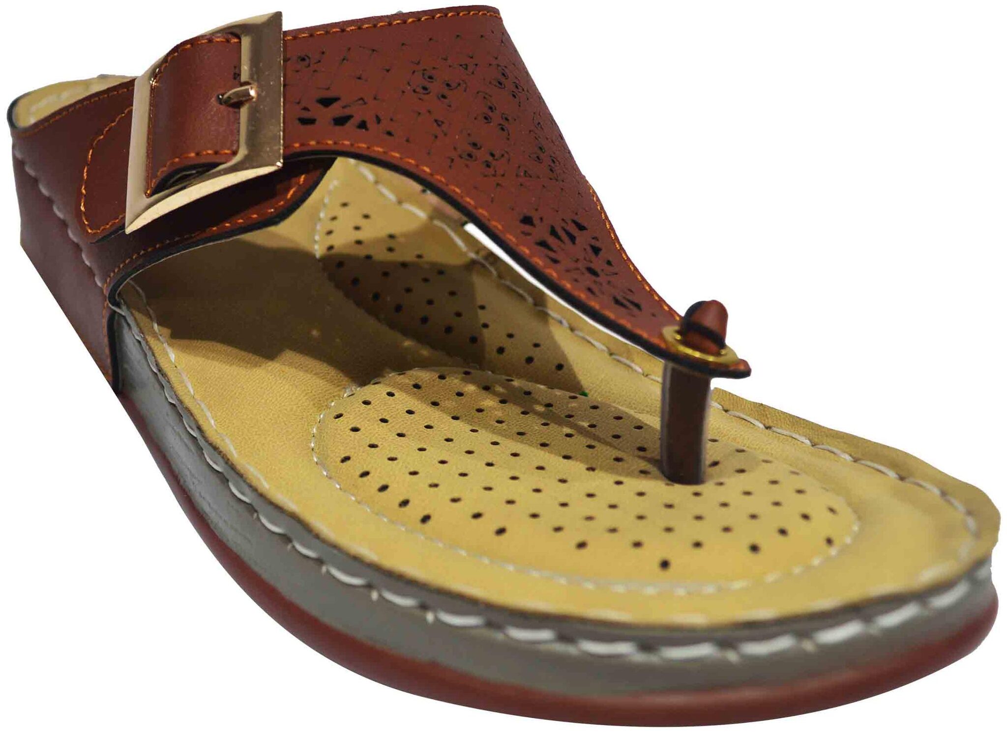 

Ajanta Women Tan Sandals