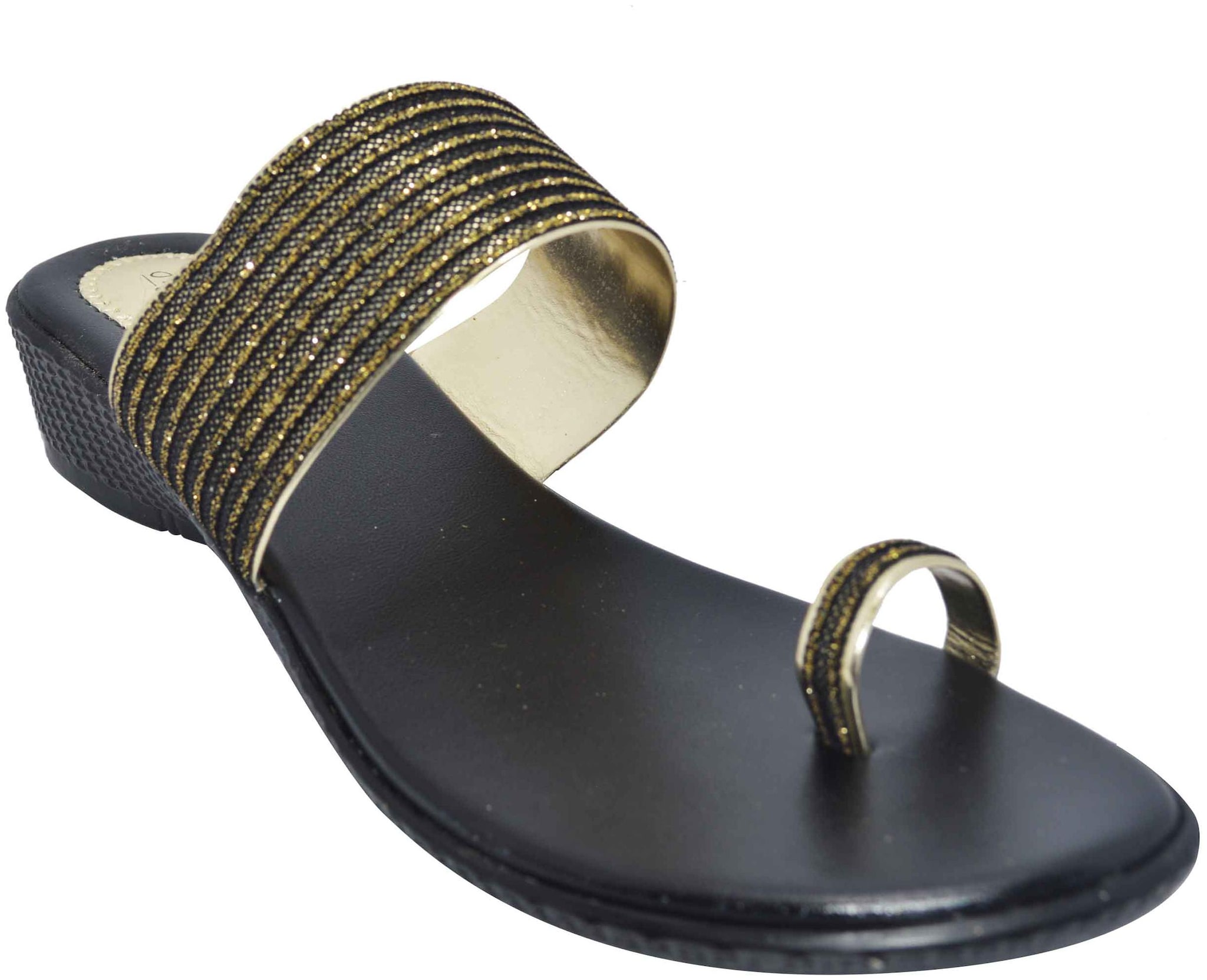 

Ajanta Women Gold Sandals