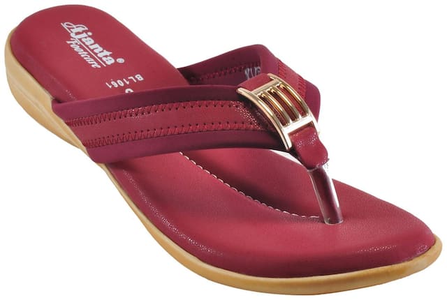 Ajanta Sandals For Women ( Red )