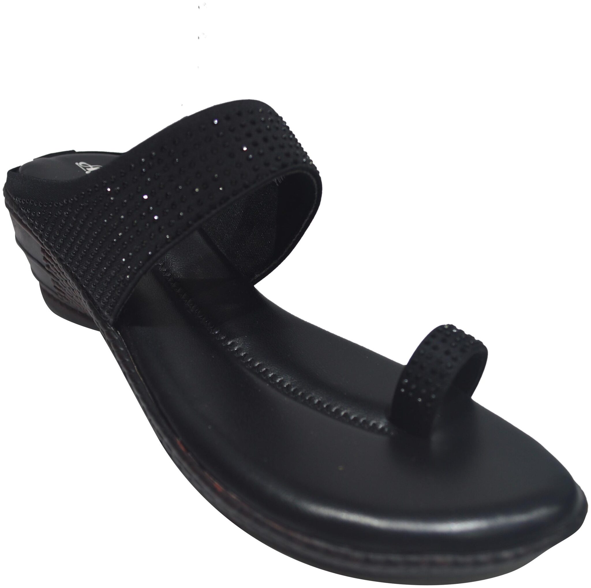 

Ajanta Women Black Sandals