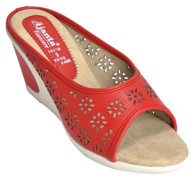 

Ajanta Women Red Wedges