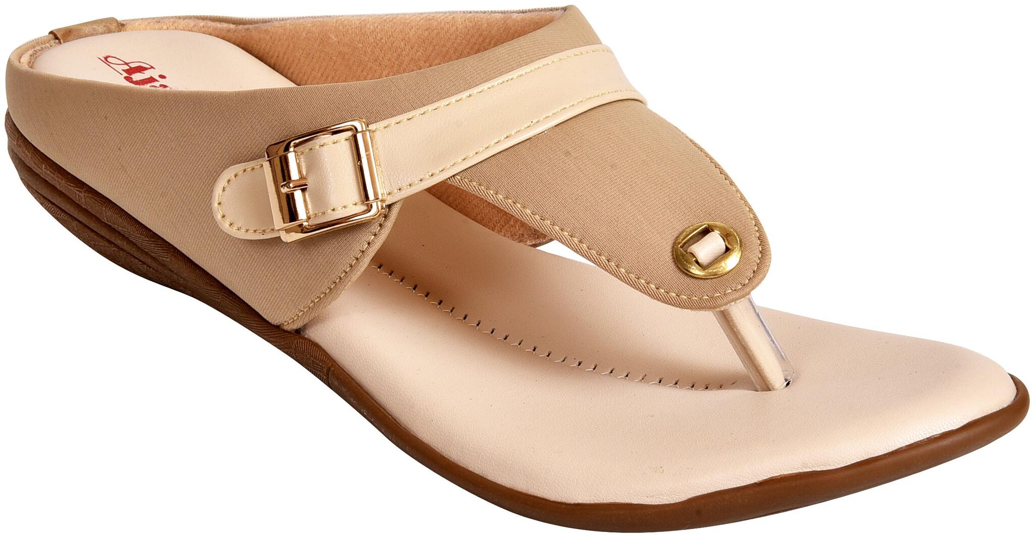 

Ajanta Women Beige Sandals