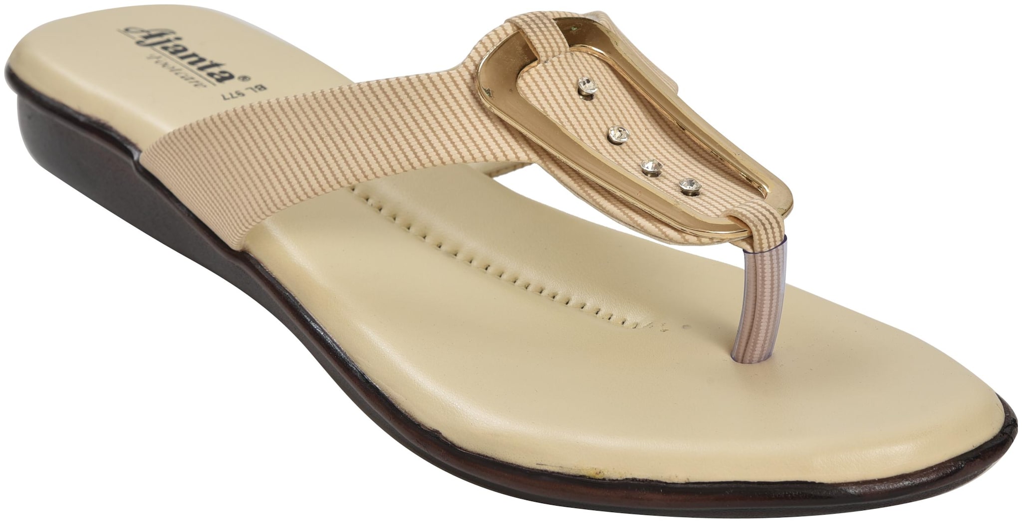 

Ajanta Women White Sandals