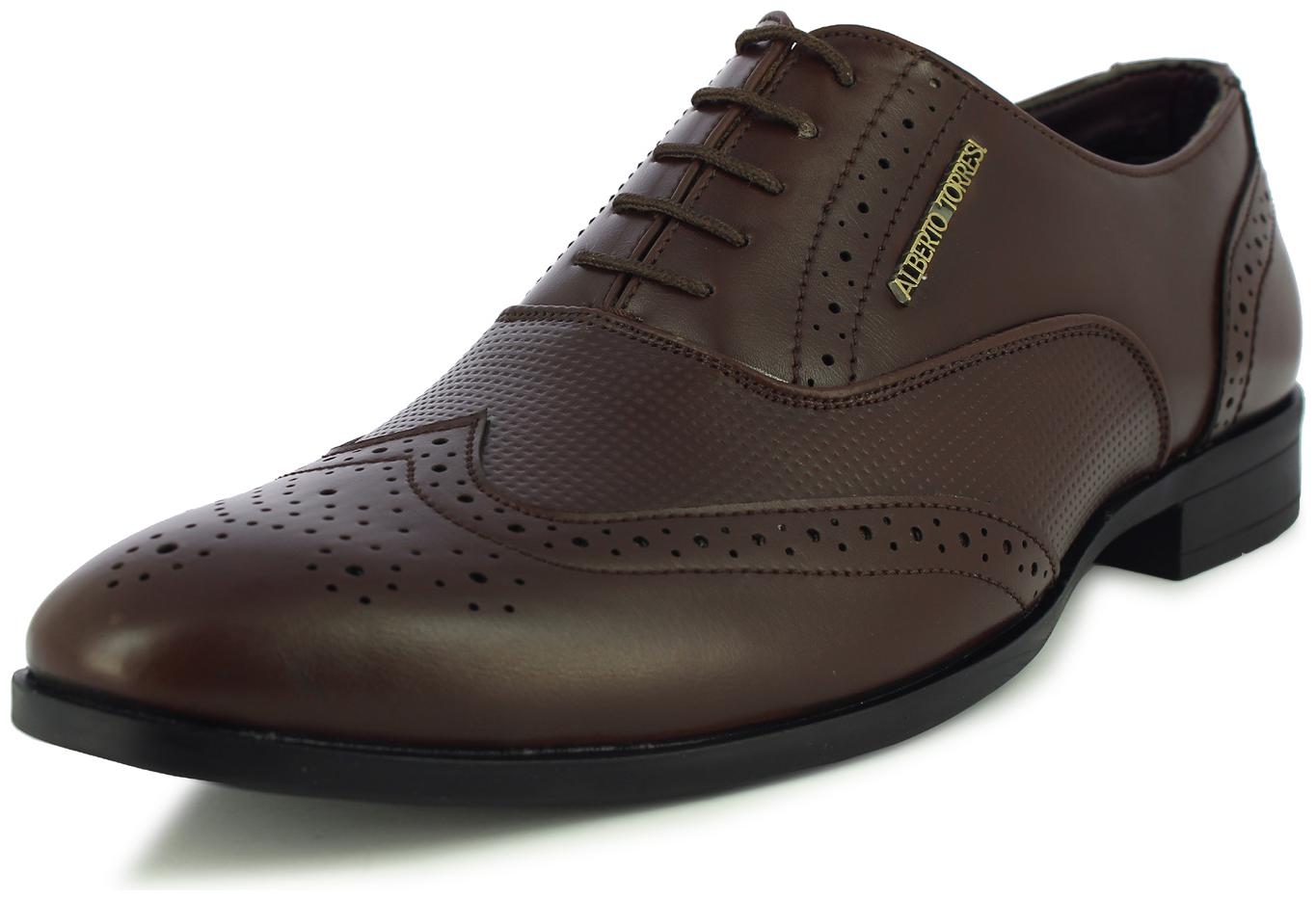 

Alberto Torresi Stuttgart Men s Brown Brogue Shoes