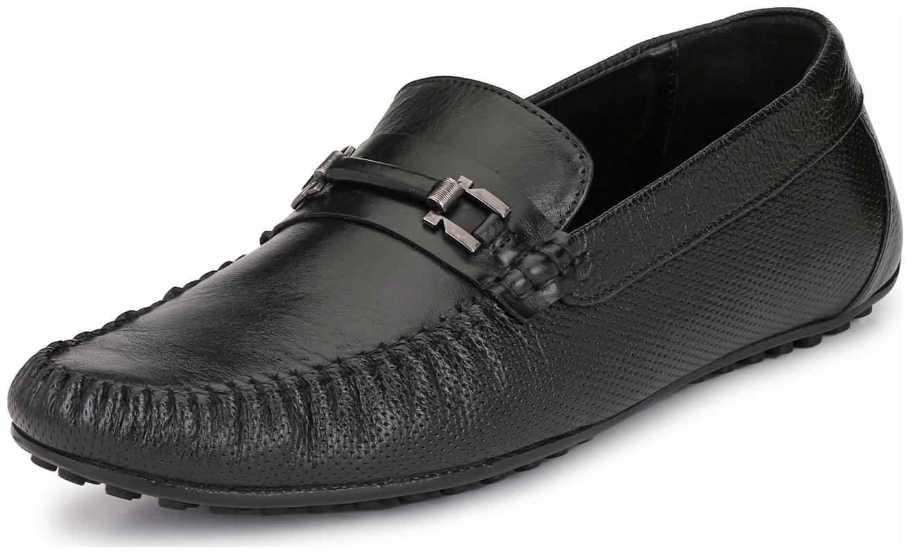 

Alberto Torresi Men Black Loafers