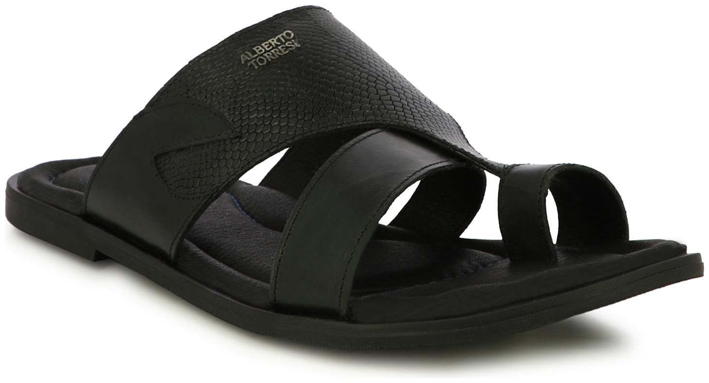 

Alberto Torresi Jason Tan Criss-Cross Strap Slippers