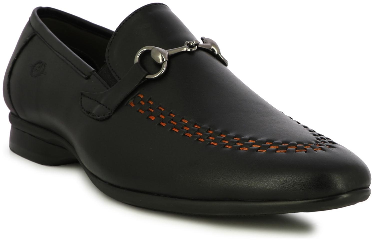 

Alberto Torresi Men Black Slip-On Formal Shoes - 66921