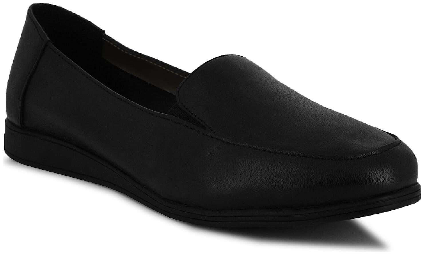 

Alberto Torresi Women Black Slip-On Shoes