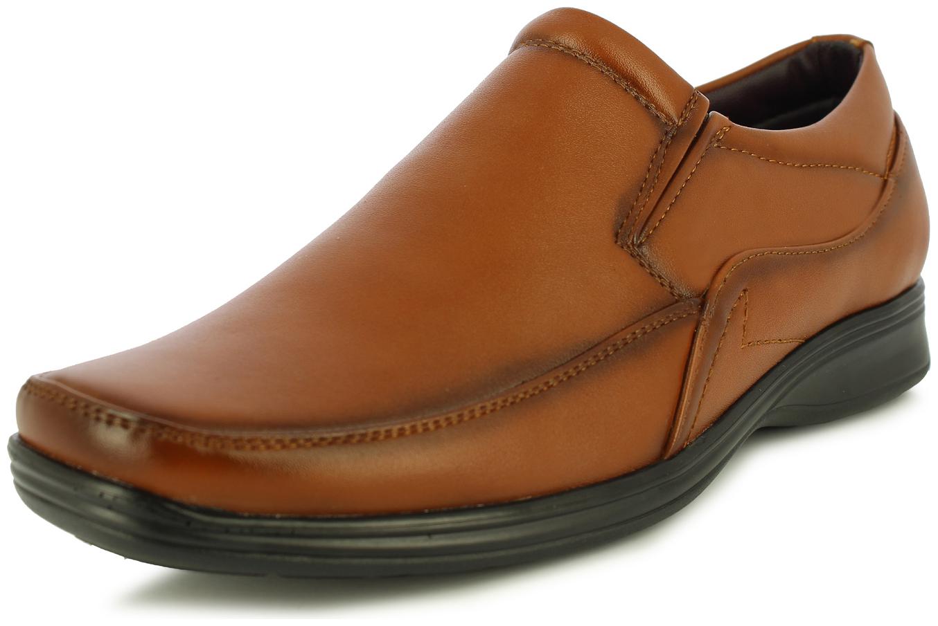 

Alberto Torresi Men Tan Slip-On Formal Shoes - 66173 TAN - 66173