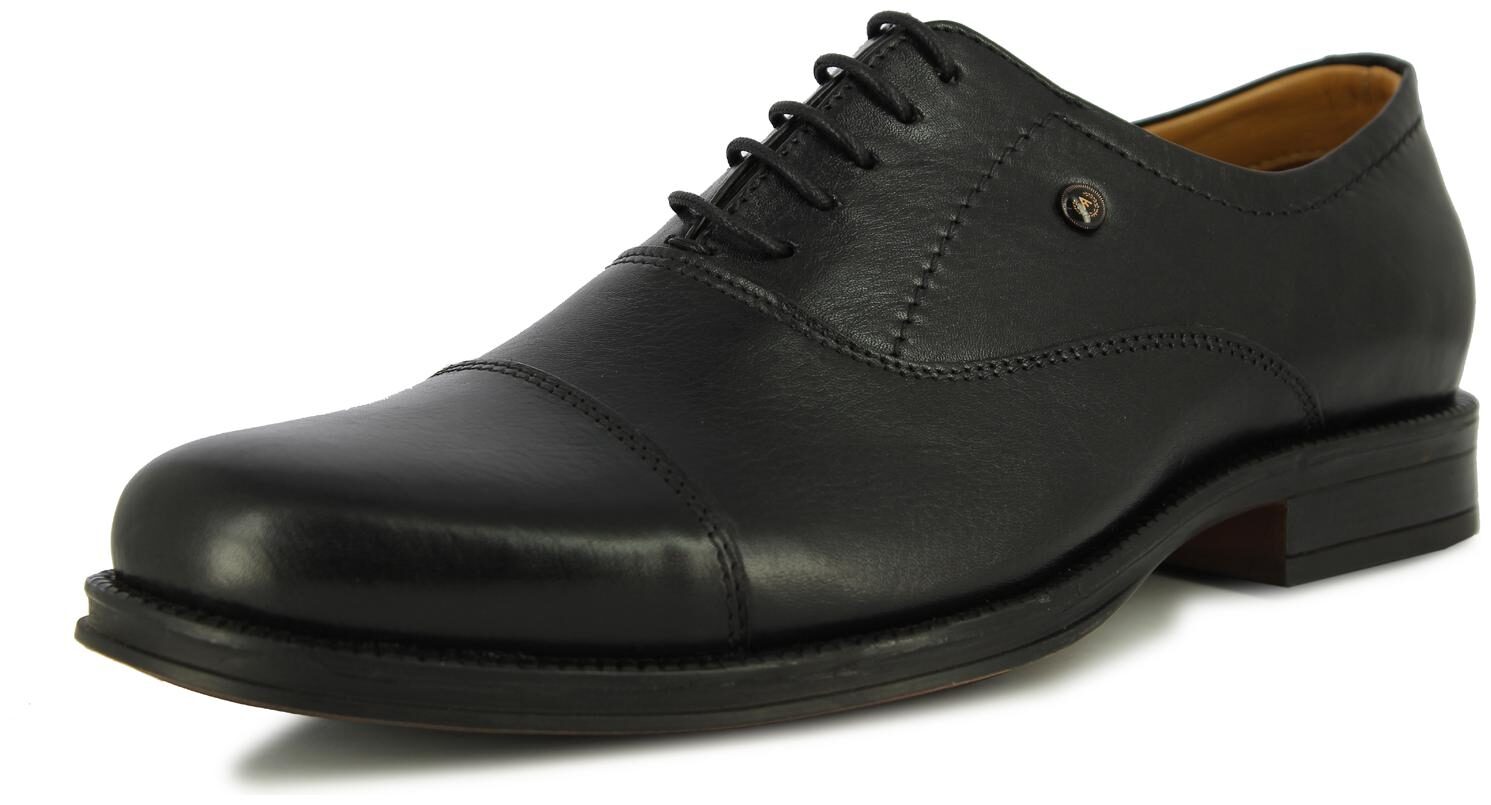 

Alberto Torresi Men Black Derby Formal Shoes - 64552 BLACK - 64552