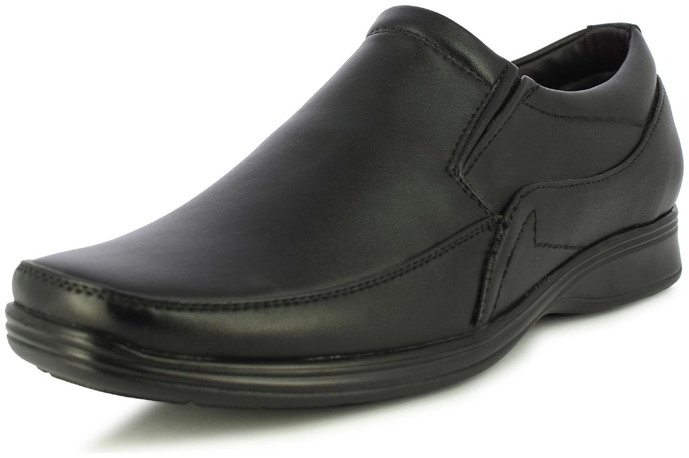 

Alberto Torresi Men Black Slip-On Formal Shoes - 66173 BLACK - 66173