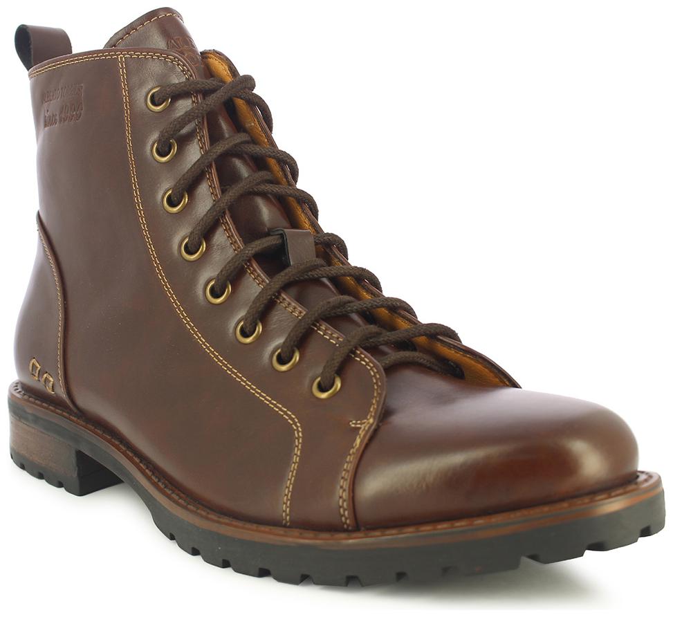 

Alberto Torresi Men Brown Ankle Boots - 66124
