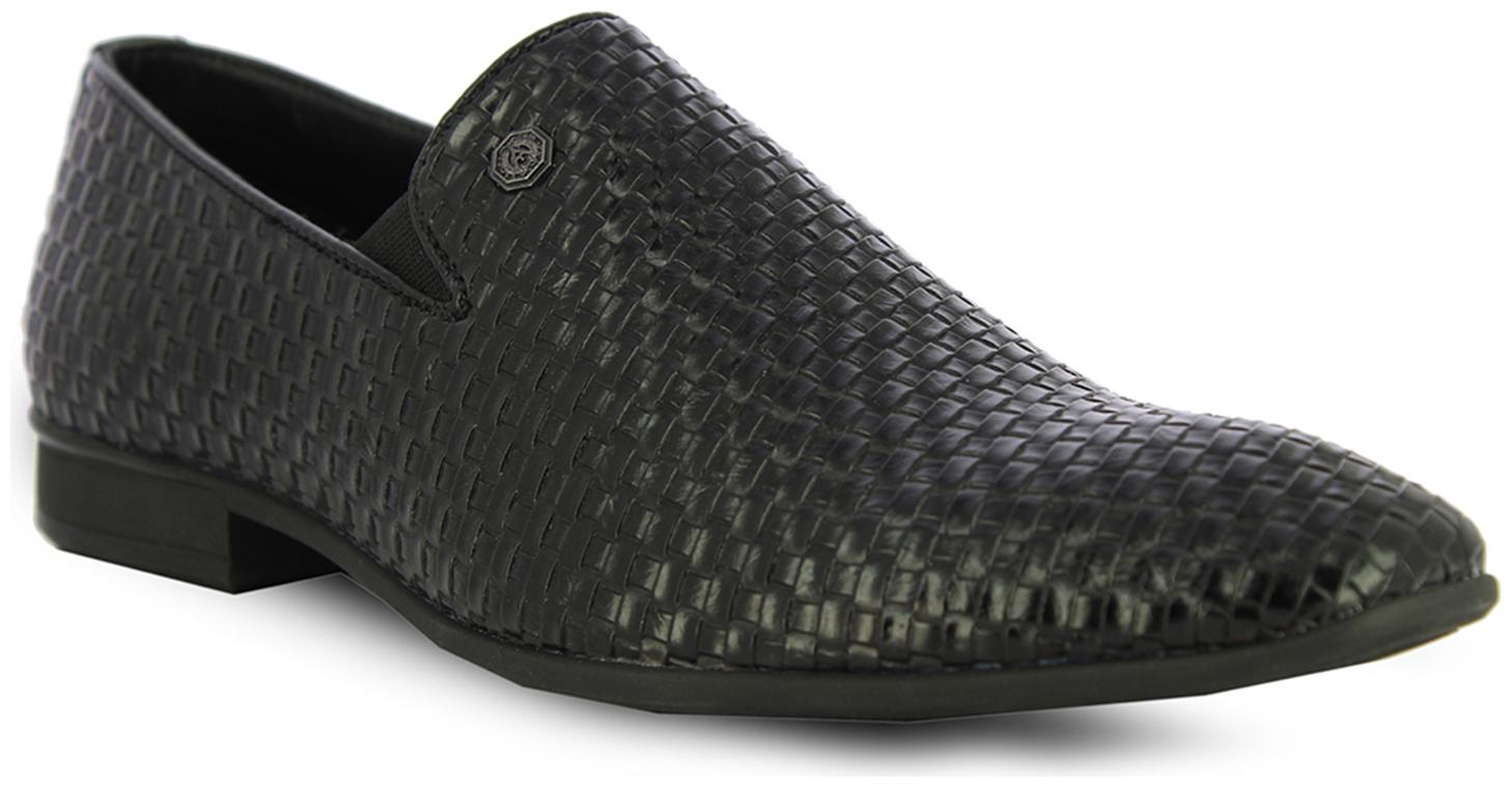 

Alberto Torresi Men Black Slip-On Formal Shoes - 64473