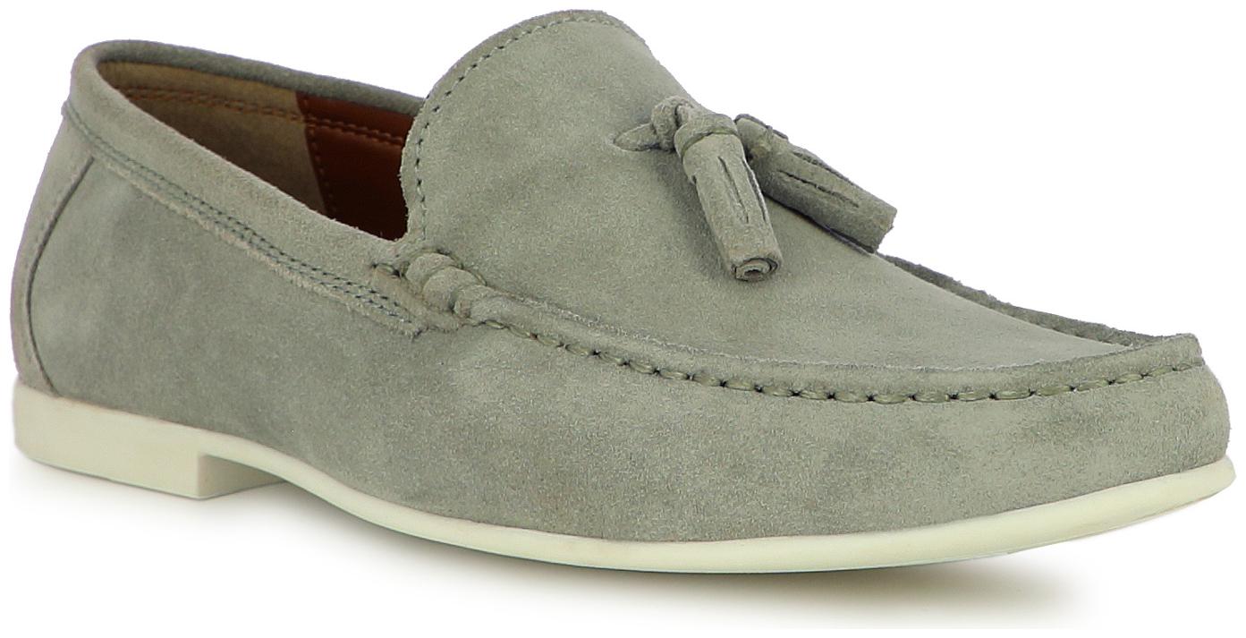 

Alberto Torresi Men Grey Loafers - 66225