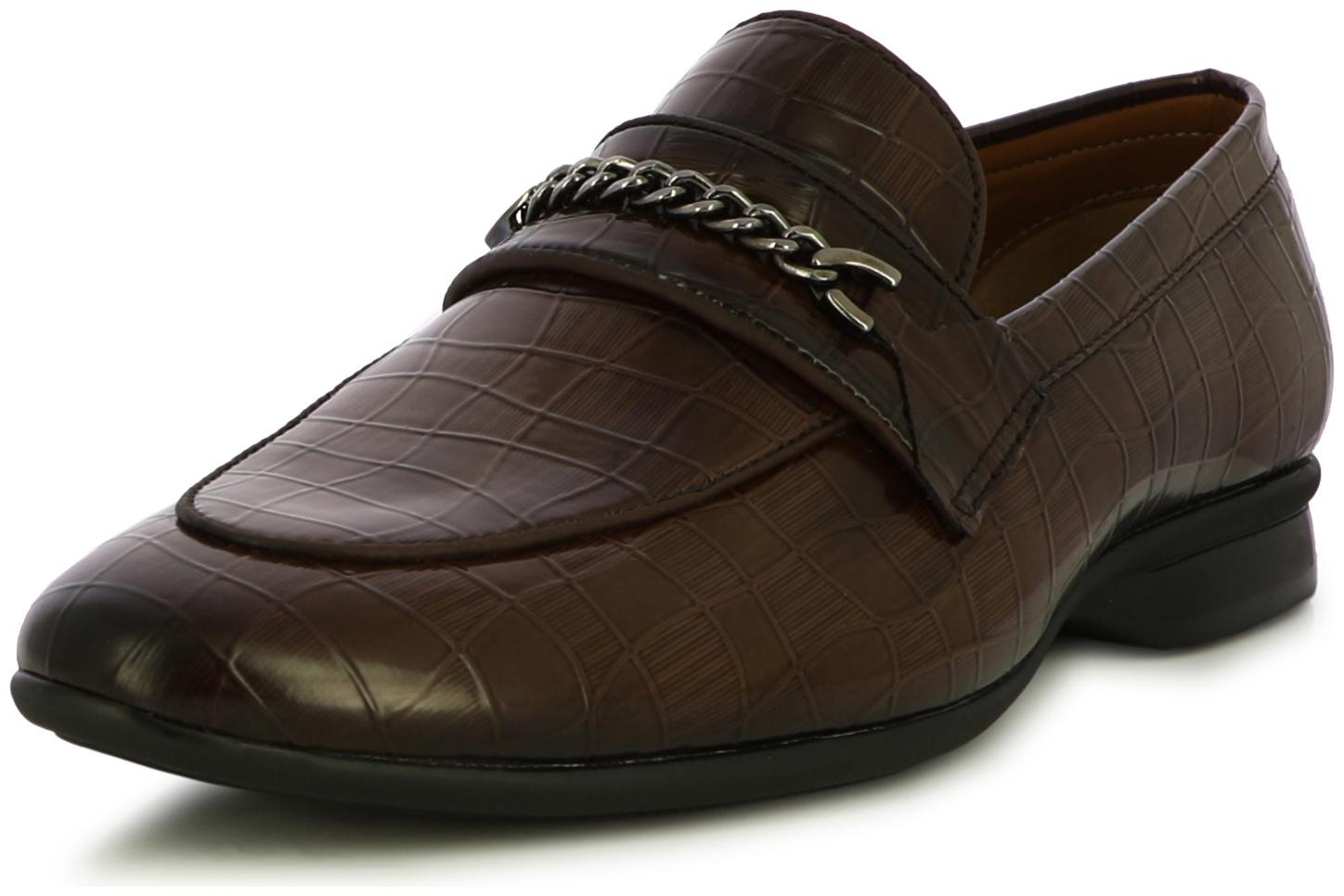 

Alberto Torresi Men Brown Slip-On Formal Shoes - 67140