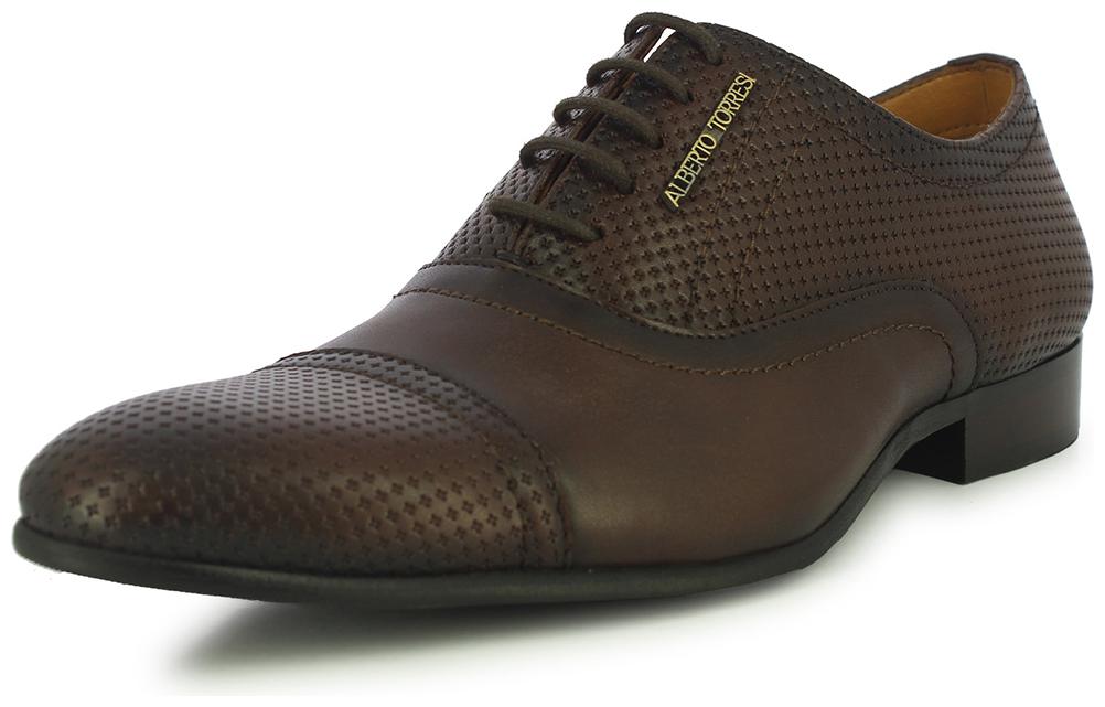 

Alberto Torresi Men Brown Derby Formal Shoes - 65729 BROWN - 65729