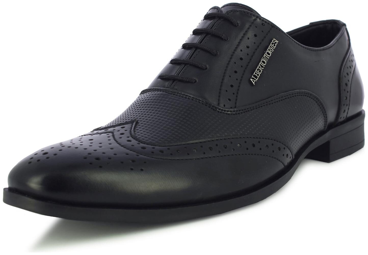 

Alberto Torresi Stuttgart Men s Black Brogue Shoes