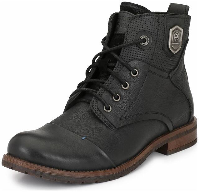 Alberto Torresi Ankle Boots For Men ( Black )