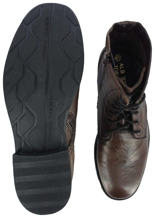 Alberto Torresi Barcus Brown Ankle Boots