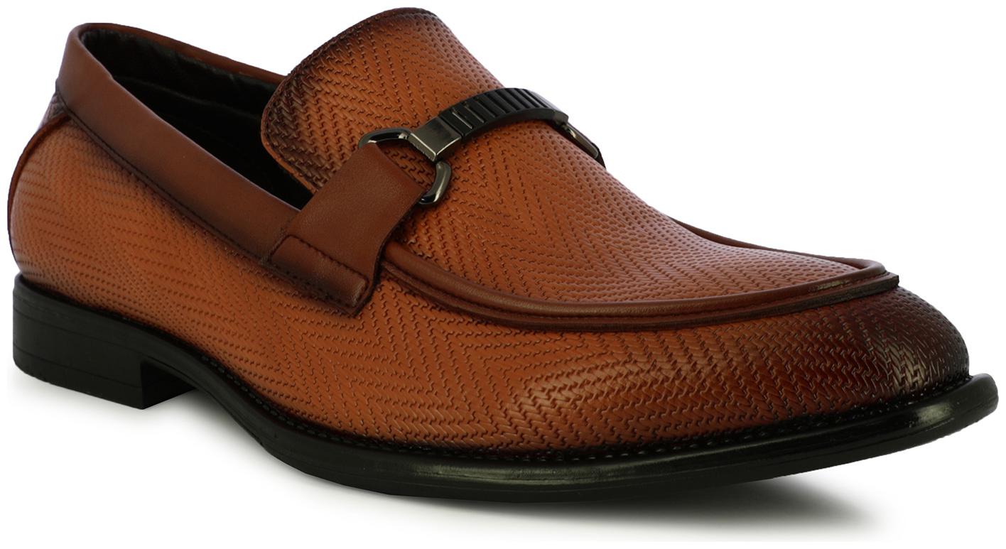 

Alberto Torresi Men Tan Slip-On Formal Shoes - 67800