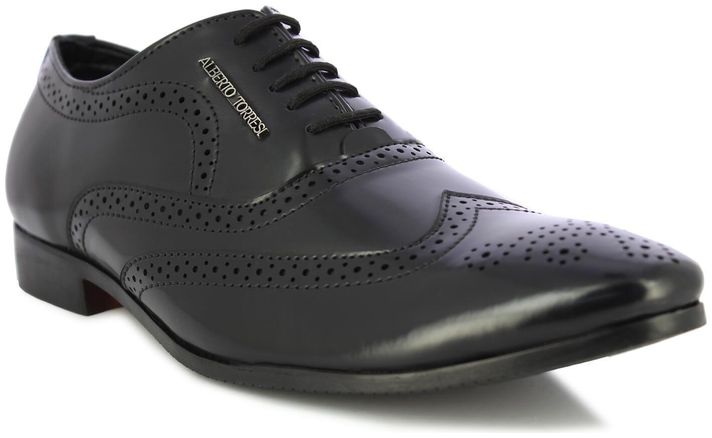 

Alberto Torresi Men s Memphis black formal shoes