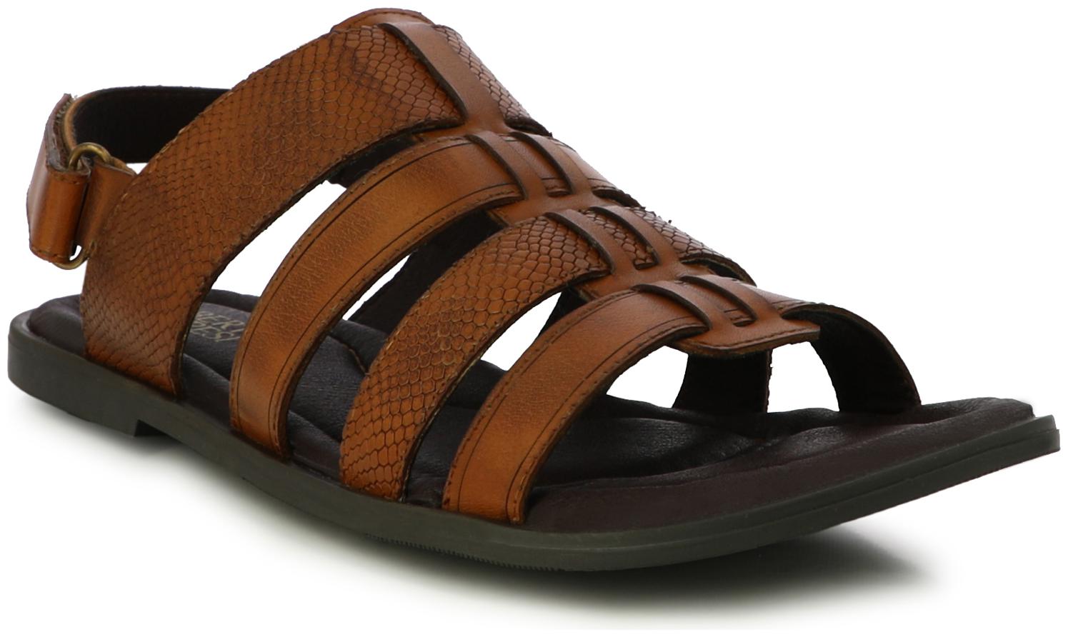 

Alberto Torresi Men Tan Sandals