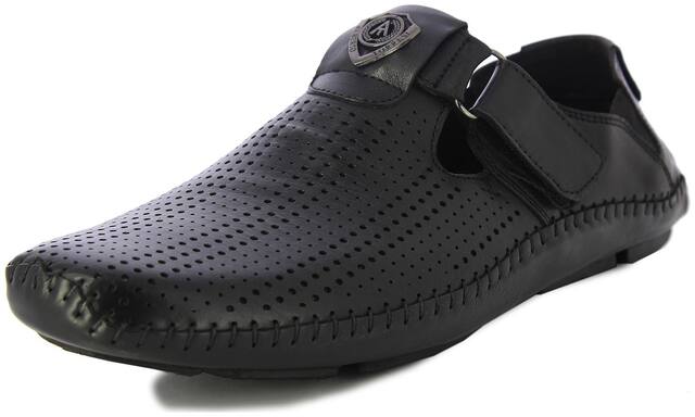 Alberto Torresi Sandals For Men ( Black )