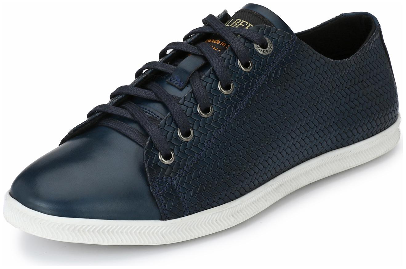 

Alberto Torresi Men Blue Sneakers