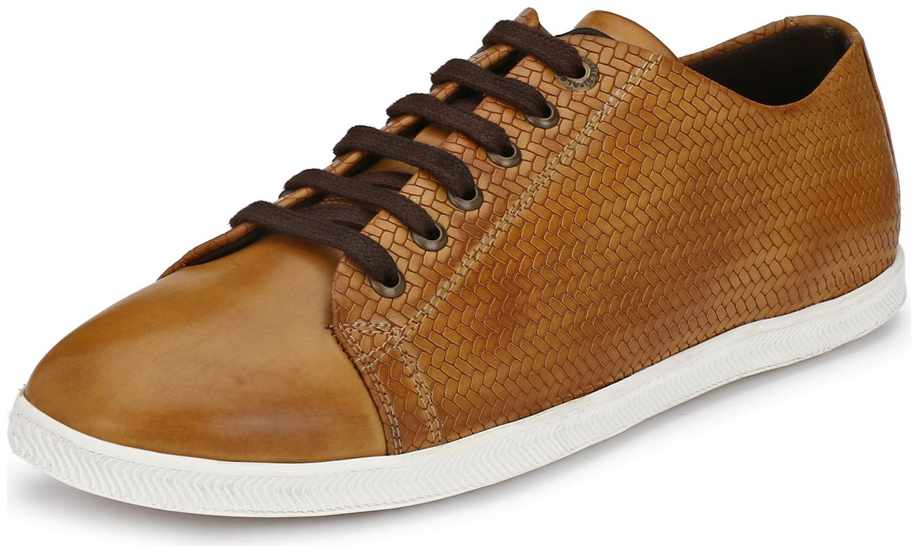 

Alberto Torresi Men Tan Sneakers