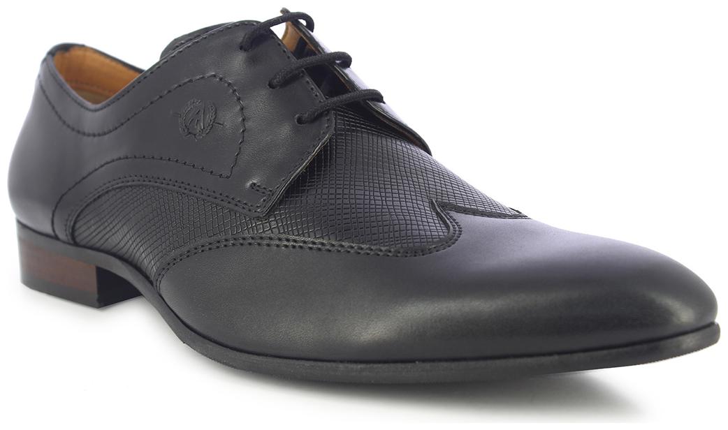

Alberto Torresi Men Black Derby Formal Shoes - 86650
