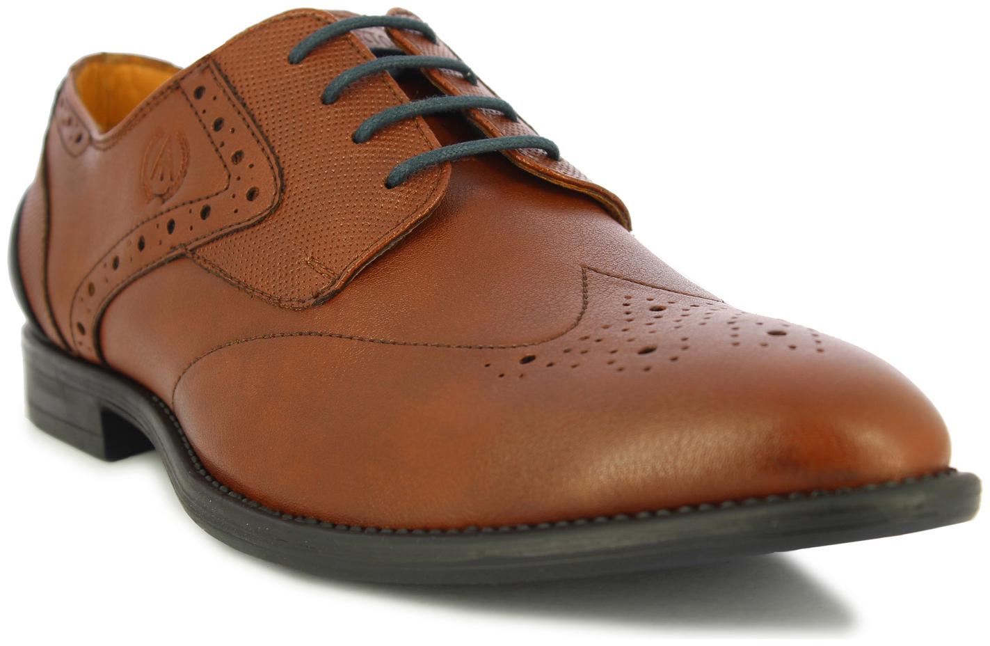 

Alberto Torresi Men Tan Derby Formal Shoes - 65974